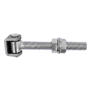 Seger – justerbart langt hængsel galvaniseret M16 L-160 mm til porte og låger
