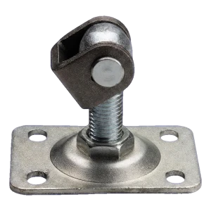 Justerbart porthængsel M20 med rektangulært skilt 110×75 mm galvaniseret stål