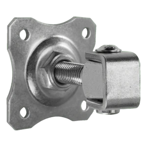 Justerbart portvindue med dekorativ plade M20 100×100 mm galvaniseret