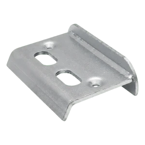 Galvaniseret porte-stopper 67 mm med huller til rigel