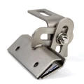 Trapezformet Metalbeslag Justerbar 10cm Rustfrit Stål 1.4016 PV-08-32