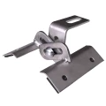 Trapezformet Metalbeslag Justerbar 10cm Rustfrit Stål 1.4016 PV-08-32 (1)