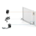 Comunello Albatros Piccolo – hængselssystem til foldbar port op til 4 m / 100 kg 001-530 (9)