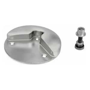 Comunello stoper til knækket port galvaniseret rund ø160 mm H30
