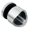 Punktbeslag til glas 6-12mm ø 30/13/M8x40 AISI304 system 42,4 satin 000-521 (2)