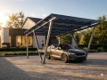 Solcellecarport VICA til 1 køretøj Solcelleparkering SOLO GPV-105-01 (2)
