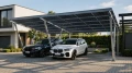Solcellecarport VICA til 3 køretøjer Solcelleparkering 2+1 moduler GPV-105-09 (2)