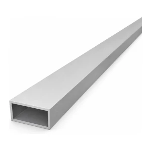 Firkantet aluminiumsrør 20×40×2 mm EN AW-6060 – længde 2000 mm