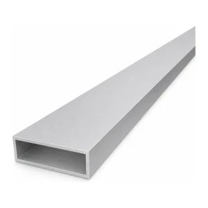 Firkantet aluminiumsrør 20×60×2 mm – lukket profil EN AW-6060, L=2000 mm
