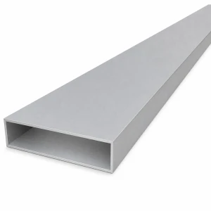 Rektangulært aluminiumsrør 20×80×1,5 mm – lukket profil EN AW-6060, L=2000 mm