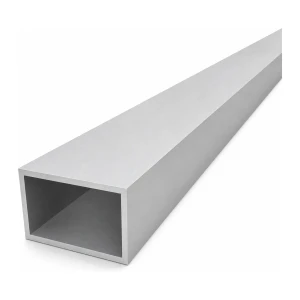 Rektangulært aluminiumsrør 40×60×3 mm EN AW-6060 – længde 2000 mm