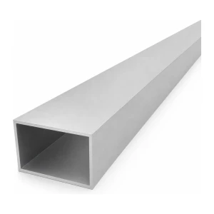 Rektangulært aluminiumsrør 40×60×2 mm – lukket profil EN AW-6060, længde 2000 mm