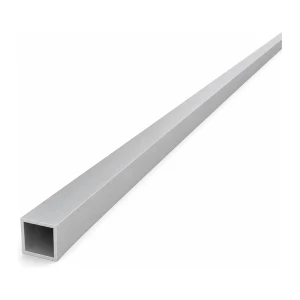 Firkantet aluminiumsrør 15×15×1,5 mm – lukket profil PA38 L=2000 mm
