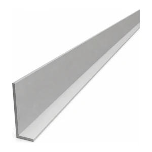 Ulige vinkelprofil aluminium 50×20×2 mm – L-profil, længde 2000 mm