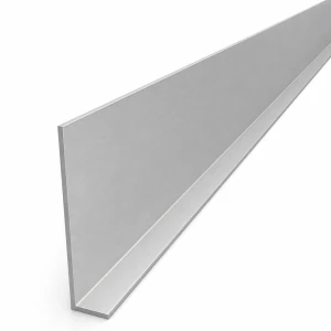 Ulige aluminiumsvinkelprofil 80×20×2 mm – L-profil, længde 2000 mm
