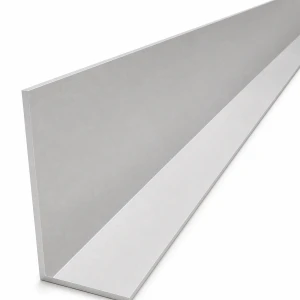 Ulige vinkelprofil aluminium 100×50×3 mm – L-profil, længde 2000 mm
