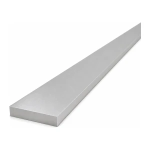 Aluminiumfladjern 50×10 mm EN AW-6060, længde 2000 mm