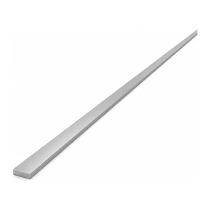 Aluminiumsflad EN AW-6060 10×3 mm, længde 2000 mm