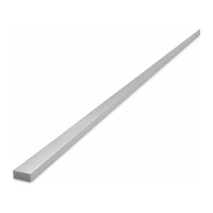 Aluminiumflatstang EN AW-6060 T64 – 10×4 mm, længde 2000 mm