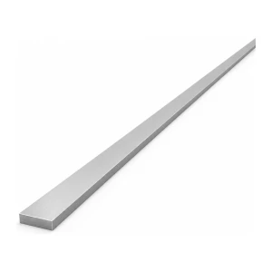 Aluminiumflatstang EN AW-6060 T64 – 15×4 mm, længde 2000 mm