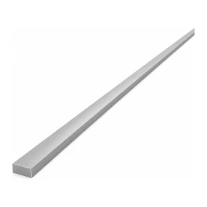Aluminiumfladstang EN AW-6060 T64 – 10×5 mm, længde 2000 mm
