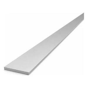 Aluminium fladstål 40×4 mm EN AW-6060 T64, længde 2000 mm