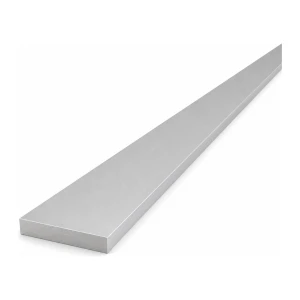 Aluminium fladstål EN AW-6060 T64, 40×8 mm, længde 2000 mm