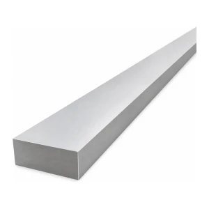 Aluminiumsflatstang EN AW-6060 T64 – 50×20 mm, længde 2000 mm