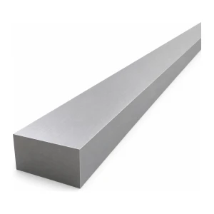 Aluminiumsflad EN AW-6060 T64, 50×25 mm, længde 2000 mm