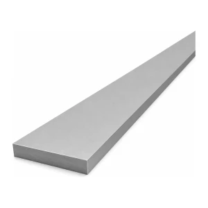 Aluminiumflatstang EN AW-6060 T64 60×10 mm, længde 2000 mm