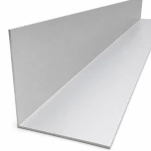 Aluminiumsvinkel ligesidet 100×100×2 mm – L-profil, længde 2000 mm