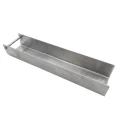 C-skinne forbindelsesstykke til sokkel 250x55 galvaniseret GPV-700-44 (2)