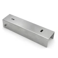 C-profil forbinder beslag til sokkel 200x50 galvaniseret GPV-700-34 (1)