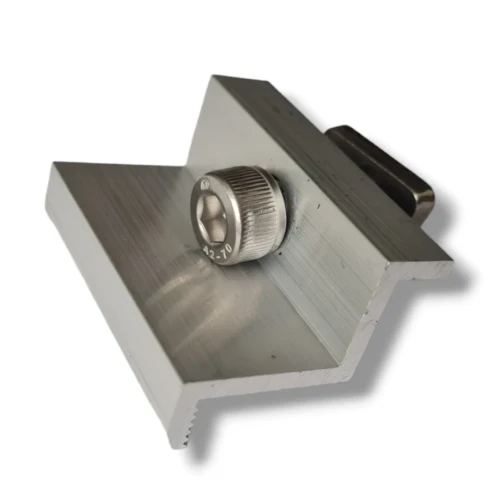 Endeklemme 30mm med Skrue og Indsats PV-03-22