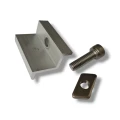 Endeklemme 30mm med Skrue og Indsats PV-03-22 (1)