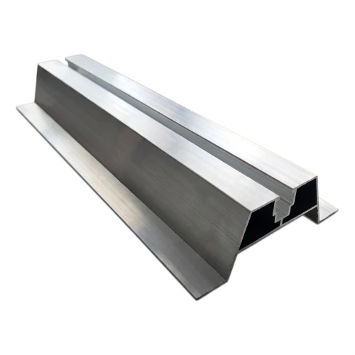 Trapezformet aluminiumsbro H100 L330 med EPDM-pakning 2 mm til PV-montering 001-779 (1)