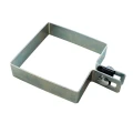 Endeklammer til hegnspaneler 100x100 mm galvaniseret 000-781 (2)