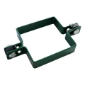 Mellembeslag til hegnsplader 100x100 mm grøn 000-779 (1)