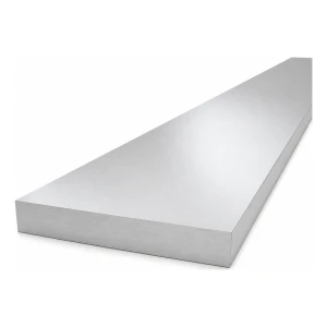 Aluminiumsflad EN AW-6060 T64 – 100×15 mm, længde 2000 mm