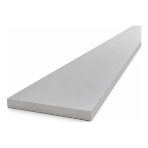 Aluminiumsplanke EN AW-6060 80×8 mm, længde 2000 mm – flad profil