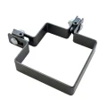 Hjørnebeslag til hegnsplader 100x100 mm grafit 000-776 (1)