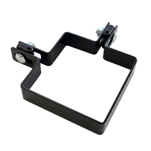 Hjørneklammer til hegnsplader 100x100 mm sort 000-774 (1)
