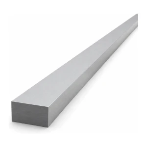 Aluminiumflatstang EN AW-6060 T64 25×15 mm, længde 2000 mm