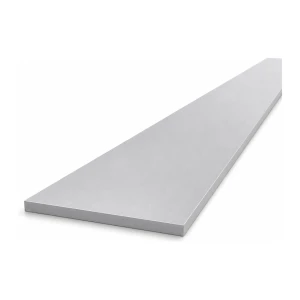 Aluminiumfladstang 80×5 mm EN AW-6060 T64, længde 2000 mm