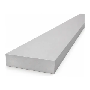 Aluminiumsflad EN AW-6060 T64 – 80×20 mm, længde 2000 mm