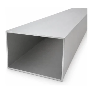 Firkantet aluminiumsrør 100×150×3 mm – lukket profil L=2000 mm