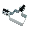 Hjørneklemme til hegnslameller 60x40 galvaniseret GPV-700-09 (1)