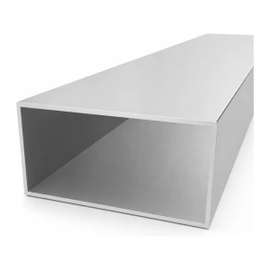 Firkantet aluminiumsrør 100×200×4 mm – lukket profil L=2000 mm
