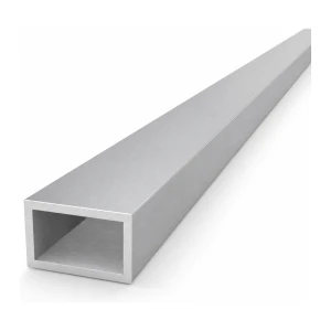 Rektangulært aluminiumsrør 25×40×3 mm EN AW-6060 – længde 2000 mm
