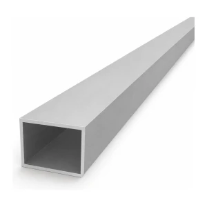 Rektangulært aluminiumsrør 30×40×2 mm – lukket profil EN AW-6060, L=2000 mm